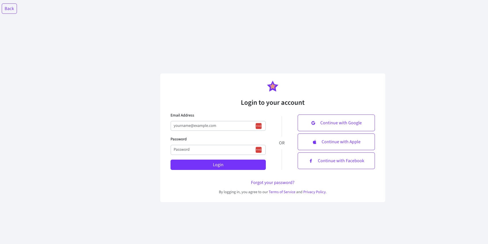 Five Auth Designs